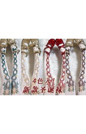 Red Maria Christmas Bell Tights(4 Colours)